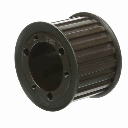 Browning Steel Bushed Bore Gearbelt Pulley, 20H200SH 20H200SH